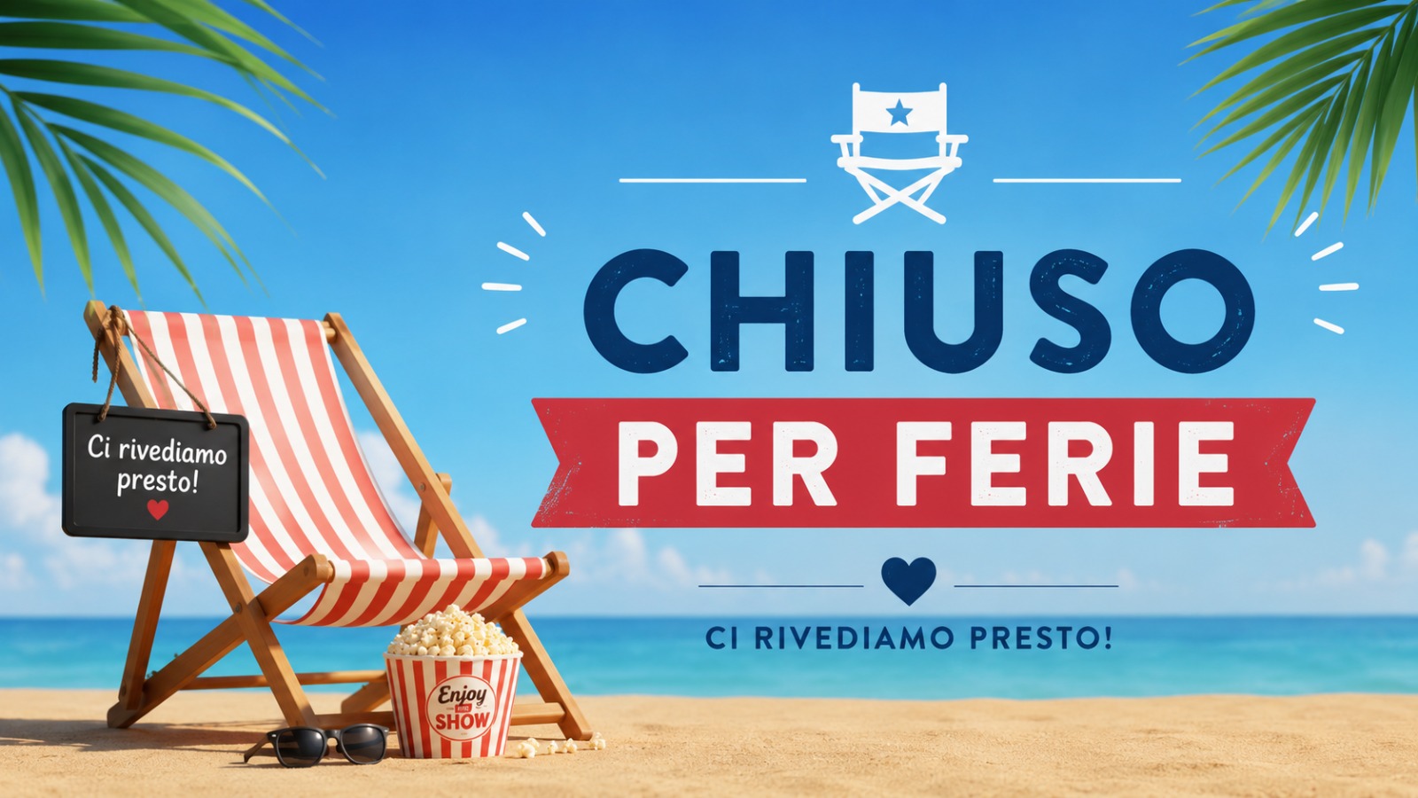 Cinema chiuso per ferie
